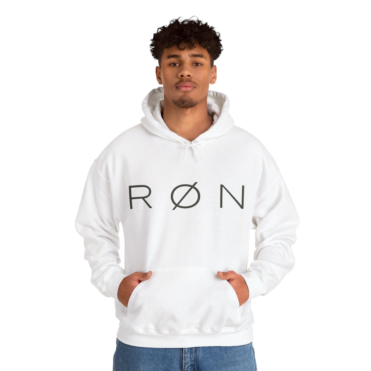 RØN Large Logo Hoodie