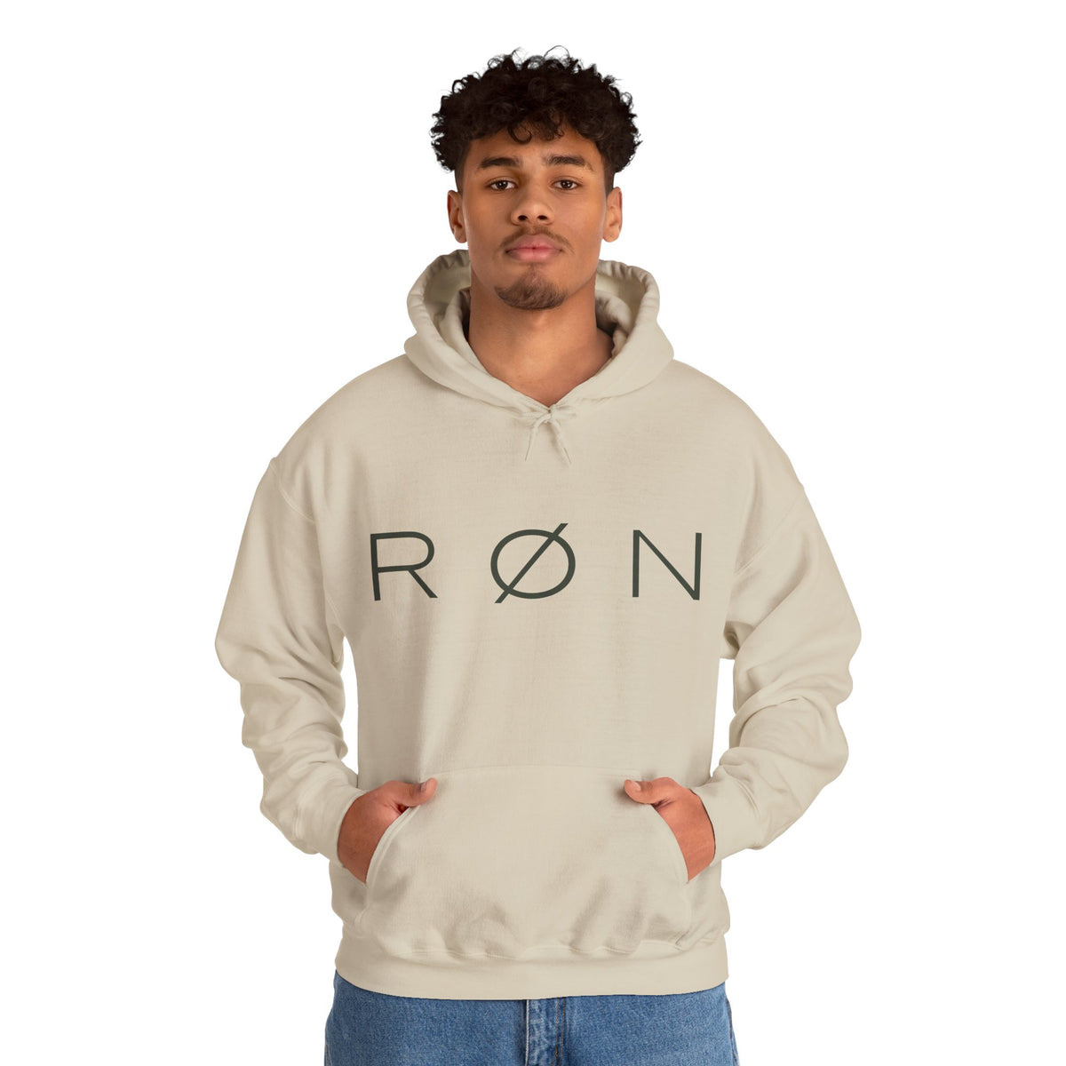 RØN Large Logo Hoodie