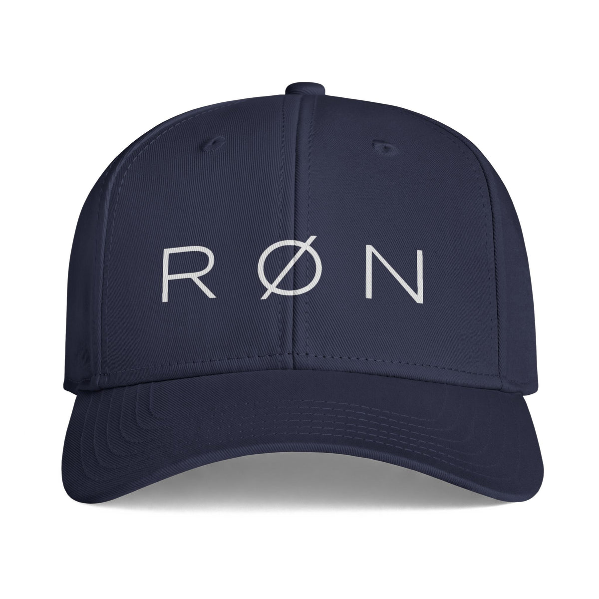 RØN Baseball Cap — White printed Logo