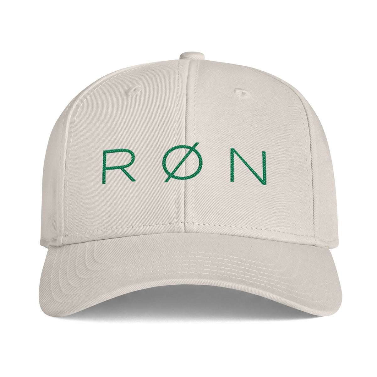 RØN Baseball Cap — Green Embroidered Logo