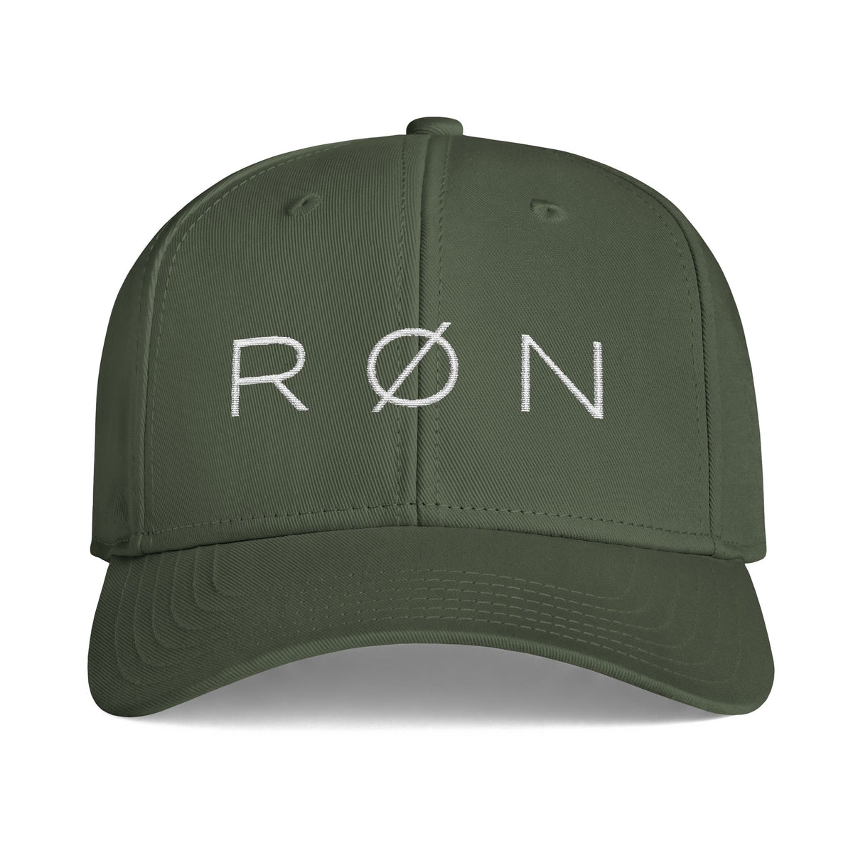 RØN Baseball Cap — White Embroidered Logo