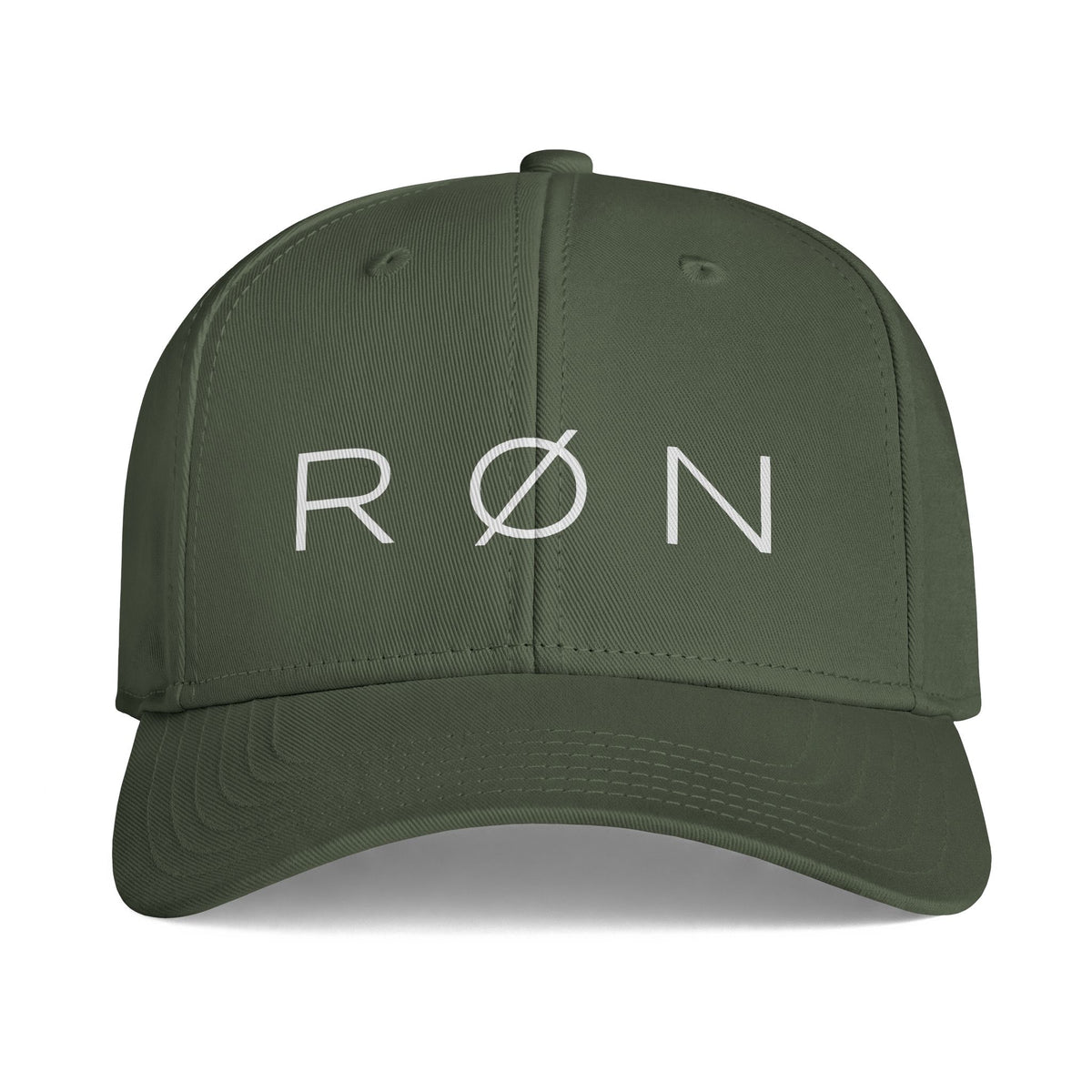 RØN Baseball Cap — White printed Logo