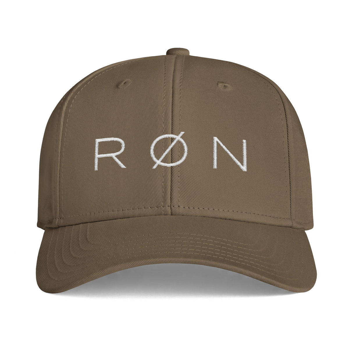 RØN Baseball Cap — White Embroidered Logo