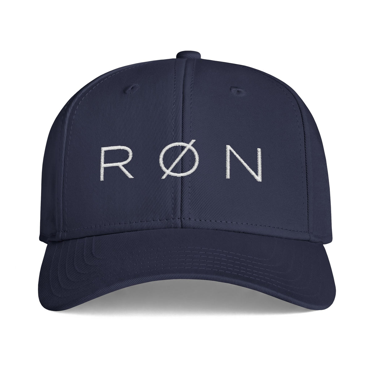 RØN Baseball Cap — White Embroidered Logo