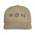 RØN Baseball Cap — Black Embroidered Logo