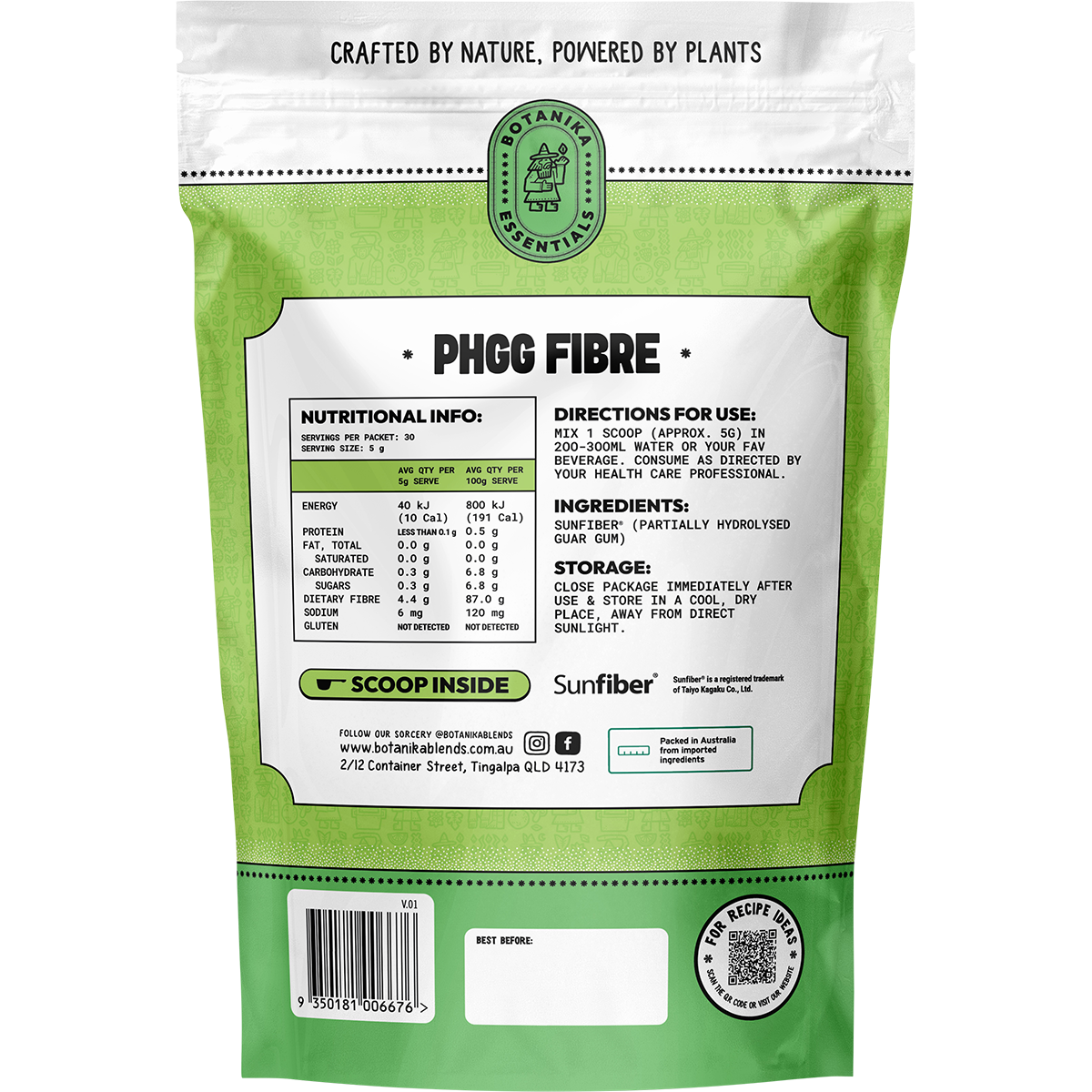 Botanika Blends PHGG Fibre – 150g