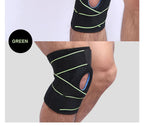 AOLIKES 1PCS Knee Brace Non-Slip Open-Patella Brace with Adjustable Strap & Side Stabilizers Knee Support for Joint Pain Relief