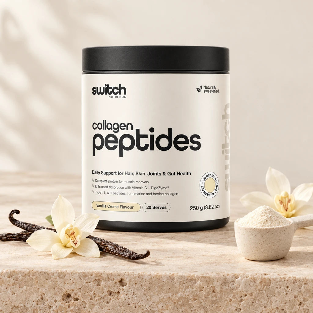 Switch Nutrition Collagen Peptides – Vanilla Creme 250g