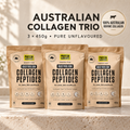 Collagen Peptides – Australian-sourced 450g x 3 pack Multibuy