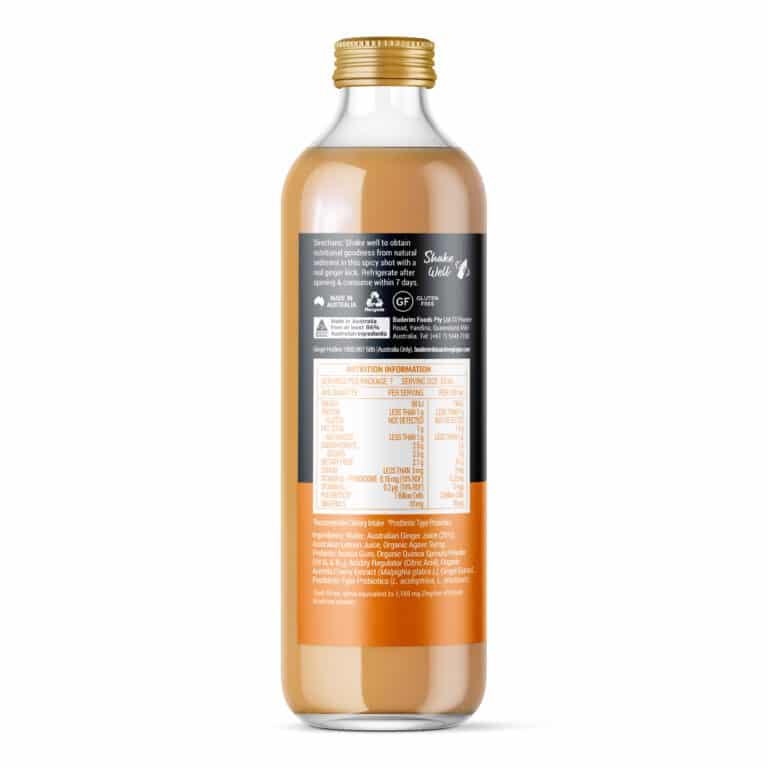 Buderim Ginger BioActive Ginger+ Shot 350ml