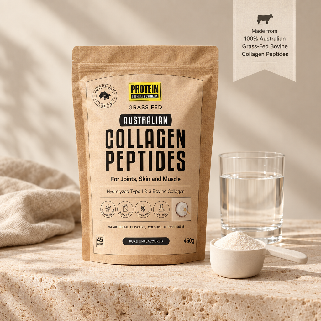 Protein Supplies Australia Australian Collagen Peptides Unflavoured 450g