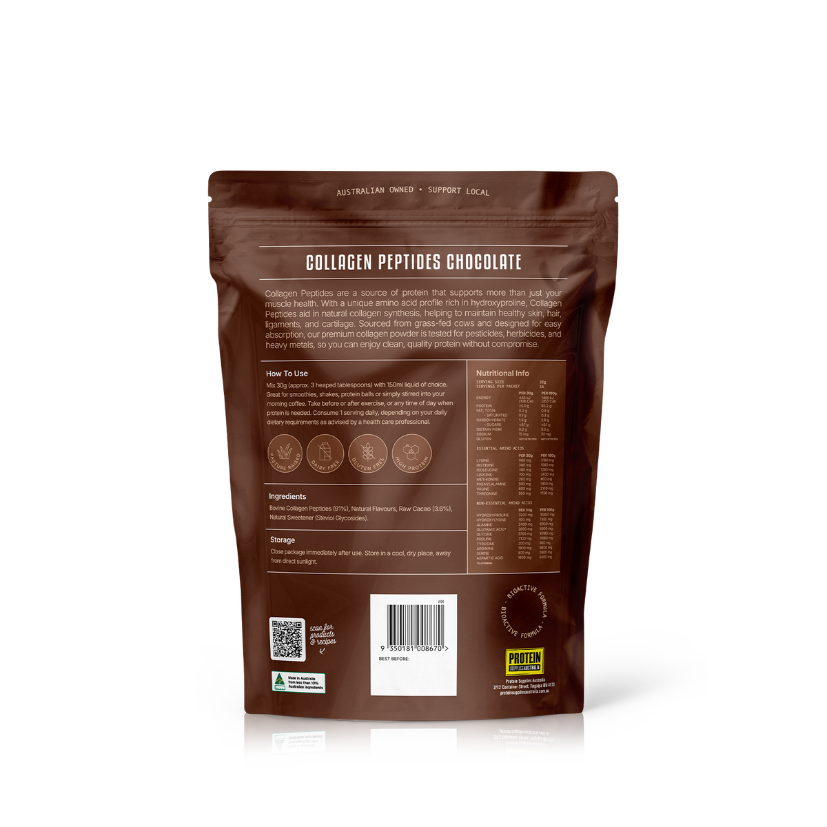 Collagen Peptides - 500g x 3 pack Multibuy