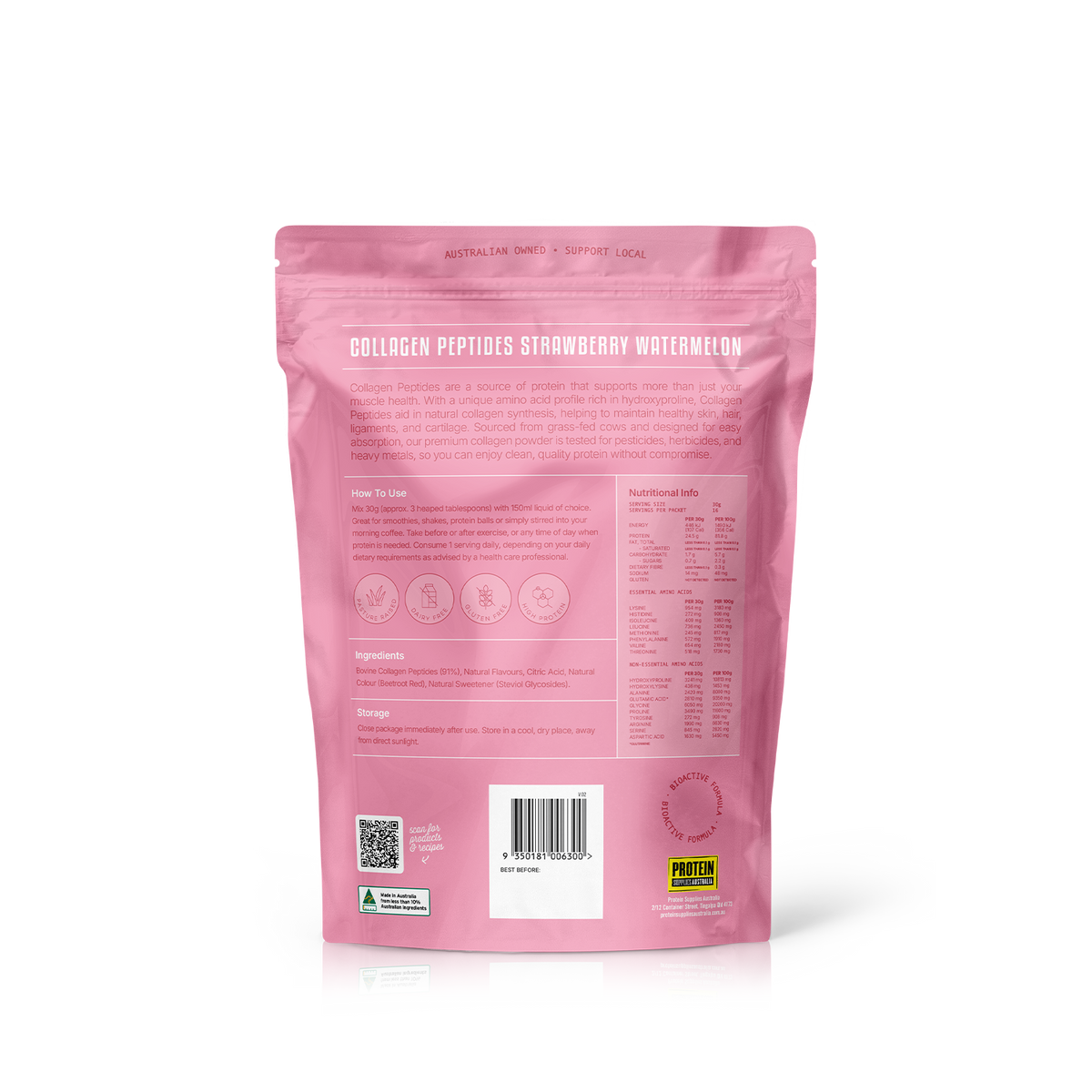 Collagen Peptides - 500g x 3 pack Multibuy