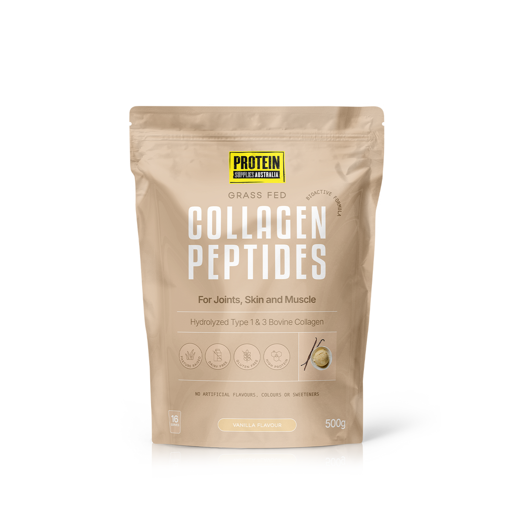 Protein Supplies Australia Collagen Peptides Vanilla 500g