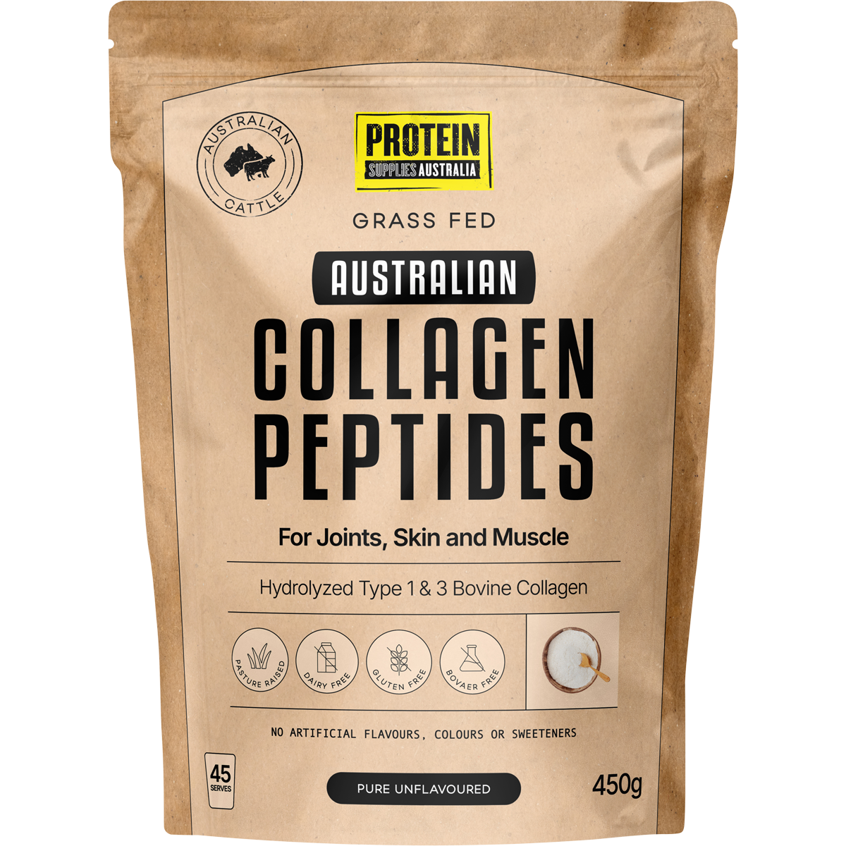 Collagen Peptides – Australian-sourced 450g