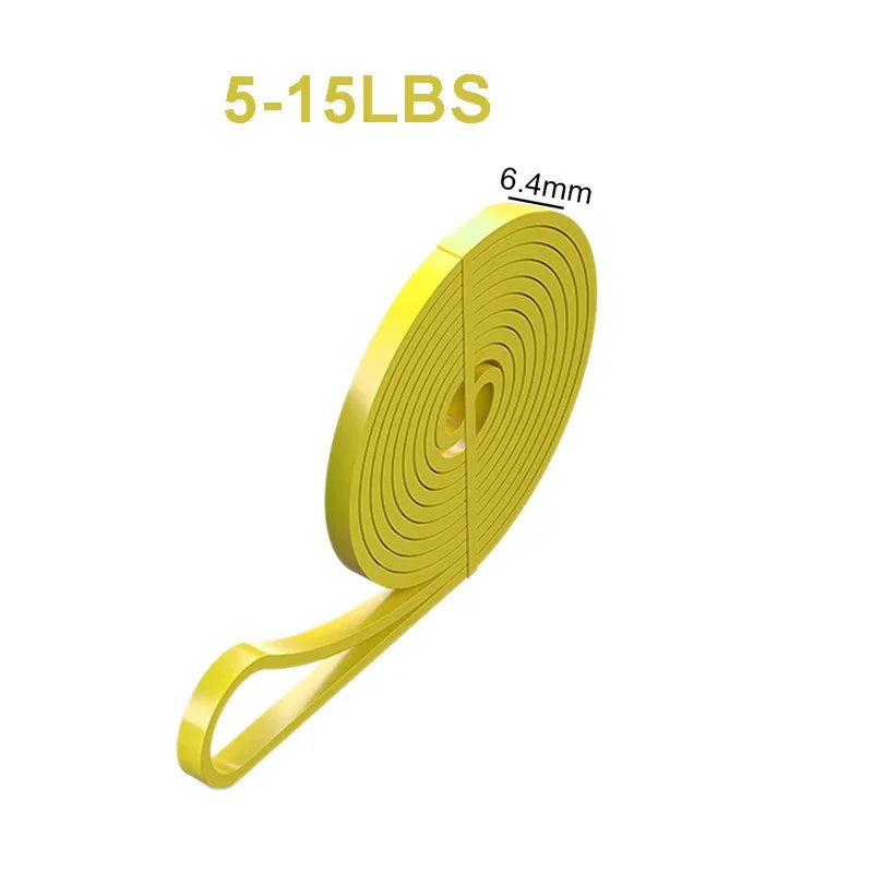 Exercise Resistance Bands Natural Latex Elastic Rubber