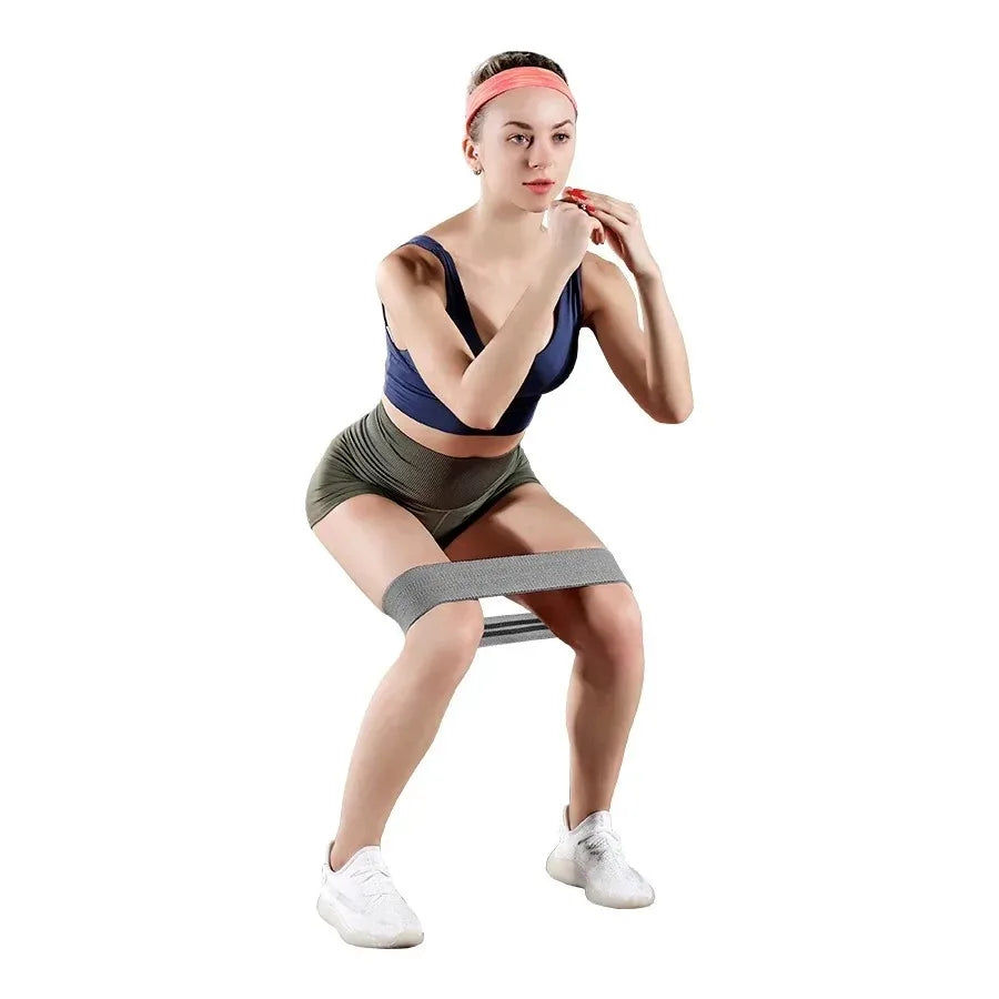 Fabric Resistance Hip Booty Bands Glute Thigh Elastic Workout Bands