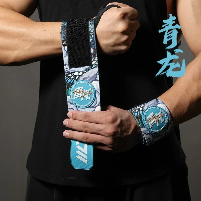 Fitness Wrist Wraps Gym Wrist Guard Sports Bench Press Strength Training Support Straps Powerlifting Weightlifting Wristband