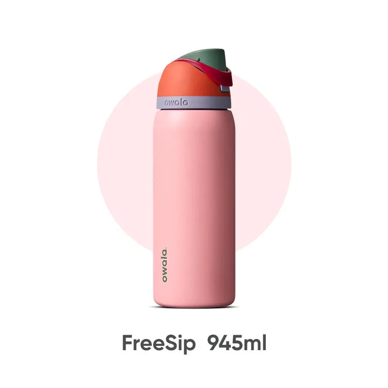 Owala Freesip stainless steel insulated water bottle 945mL/32oz