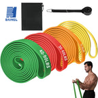 Exercise Resistance Bands Natural Latex Elastic Rubber