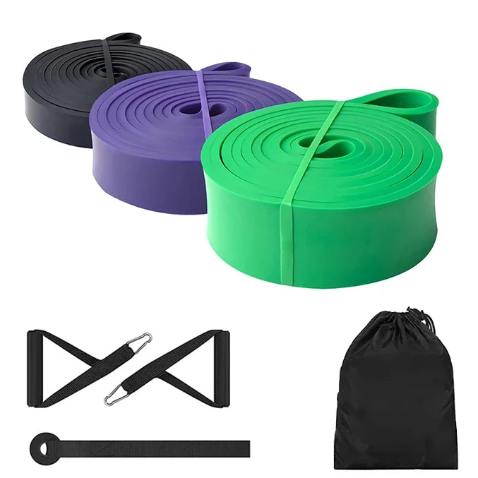 Exercise Resistance Bands Natural Latex Elastic Rubber