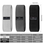 Fabric Resistance Hip Booty Bands Glute Thigh Elastic Workout Bands