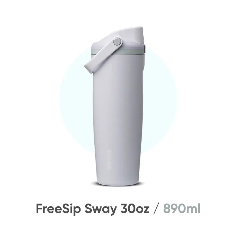 Owala Sway Cold cup, stainless steel large capacity carrying cup, insulated spring cover, 960mL/30oz