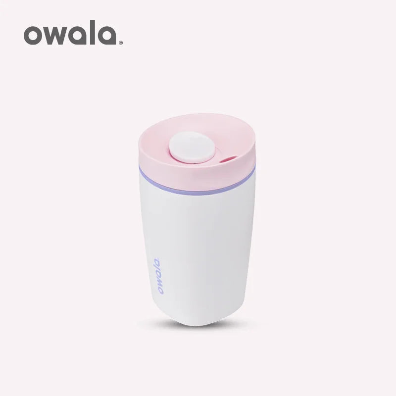 Owala 12oz Coffee Cup, insulated Stainless Steel with Push Cover
