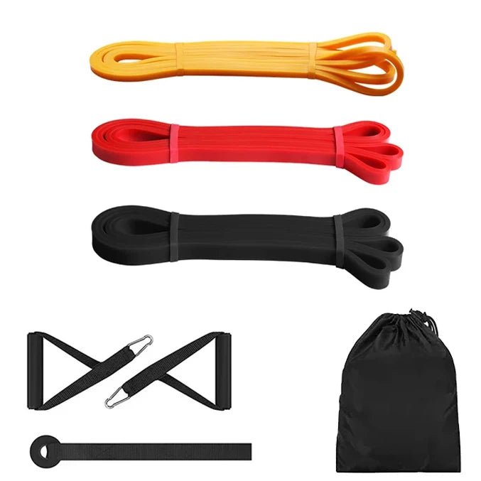 Exercise Resistance Bands Natural Latex Elastic Rubber