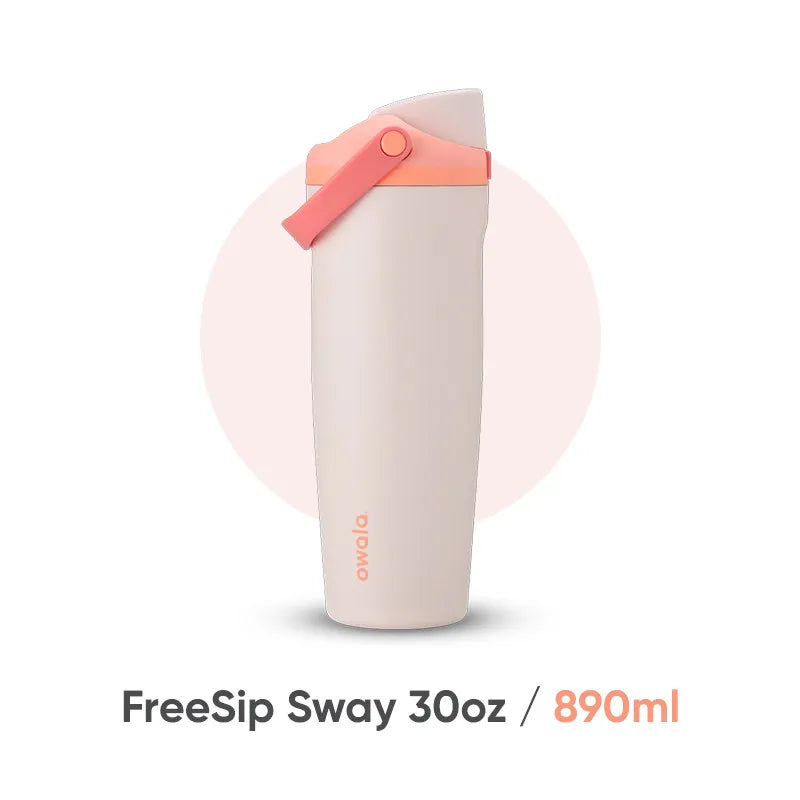 Owala Sway Cold cup, stainless steel large capacity carrying cup, insulated spring cover, 960mL/30oz