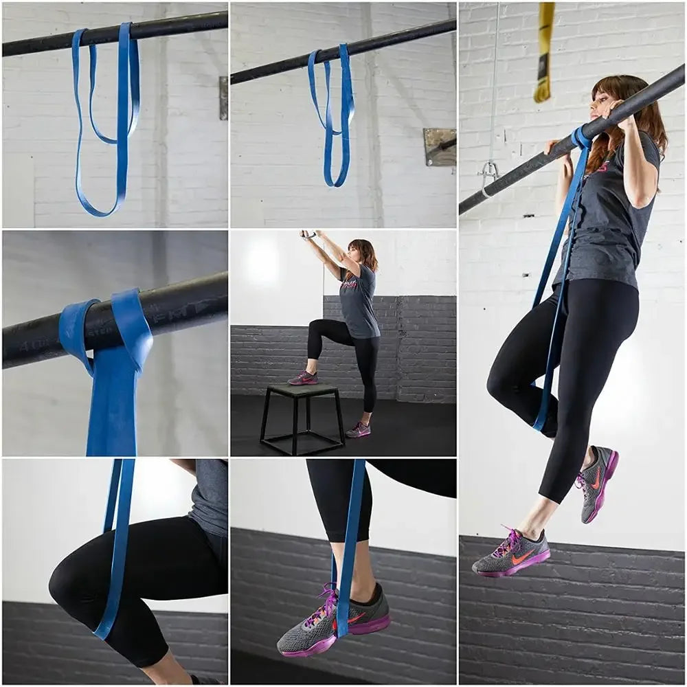 Exercise Resistance Bands Natural Latex Elastic Rubber