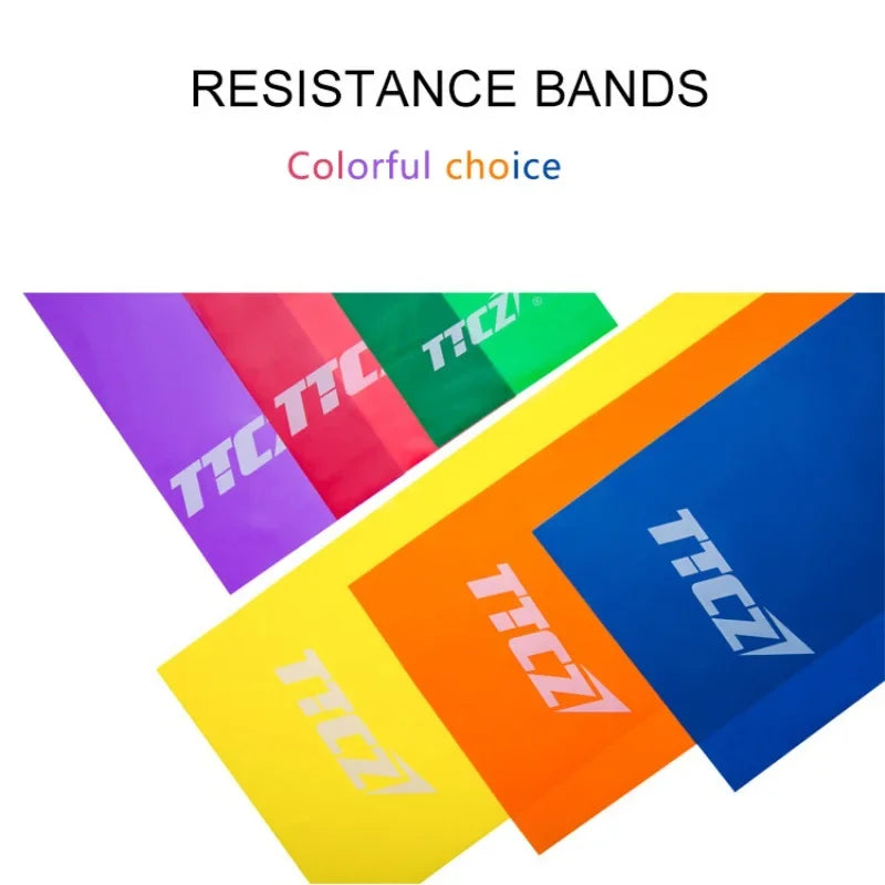 150cm Fitness Exercise Resistance Bands Rubber - Gym Training Accessories