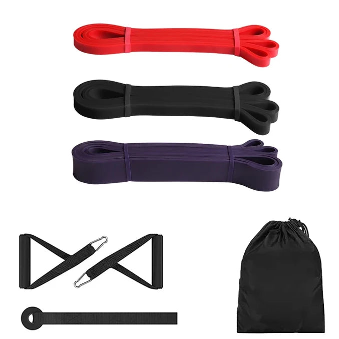 Exercise Resistance Bands Natural Latex Elastic Rubber