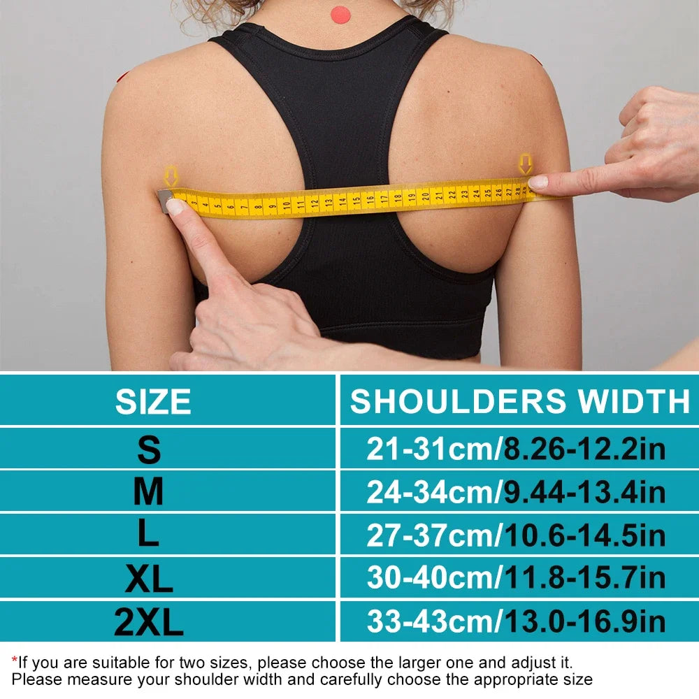 Back Posture Corrector Belt Adjustable Shoulder Neck Spine Reshape Body for Column Posture Correction