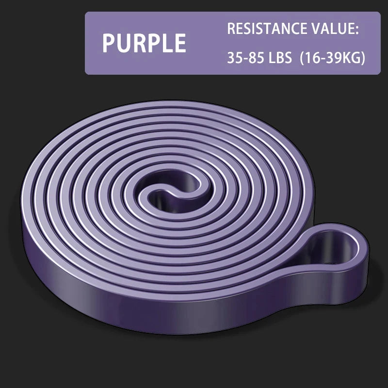 Exercise Resistance Bands Natural Latex Elastic Rubber