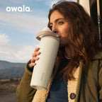 Owala Sway Cold cup, stainless steel large capacity carrying cup, insulated spring cover, 960mL/30oz