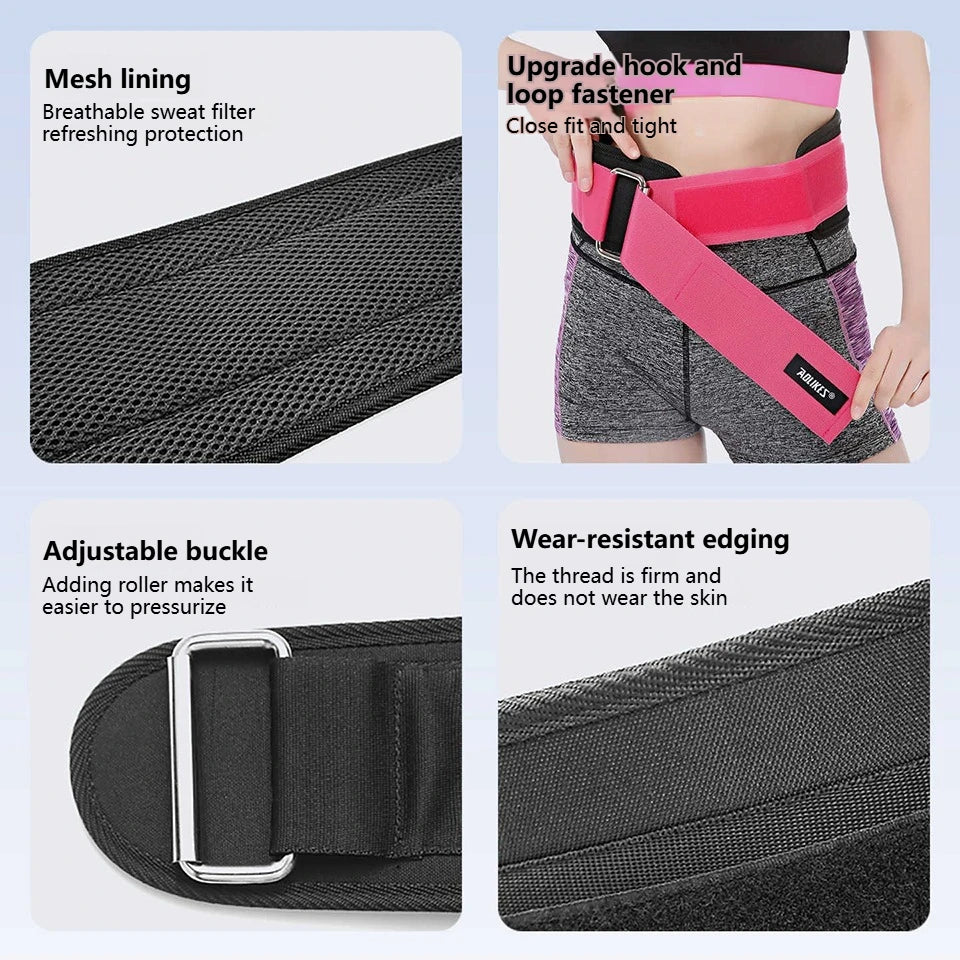 AOLIKES 1PCS New Gym Weightlifting Belt Adjustable Waist Back Support