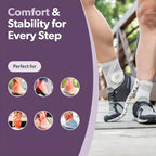 1Pair Ankle Compression Socks,Compression Foot Sleeves with Arch And Ankle Support,Open-Toe Design Neuropathy Socks