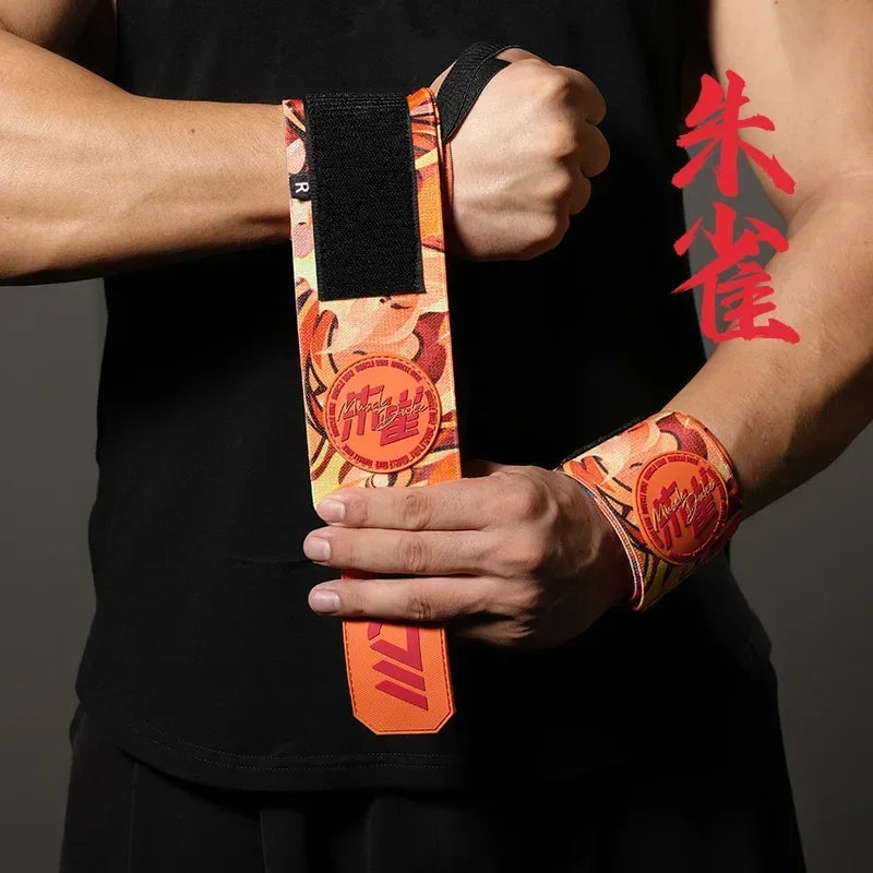 Fitness Wrist Wraps Gym Wrist Guard Sports Bench Press Strength Training Support Straps Powerlifting Weightlifting Wristband
