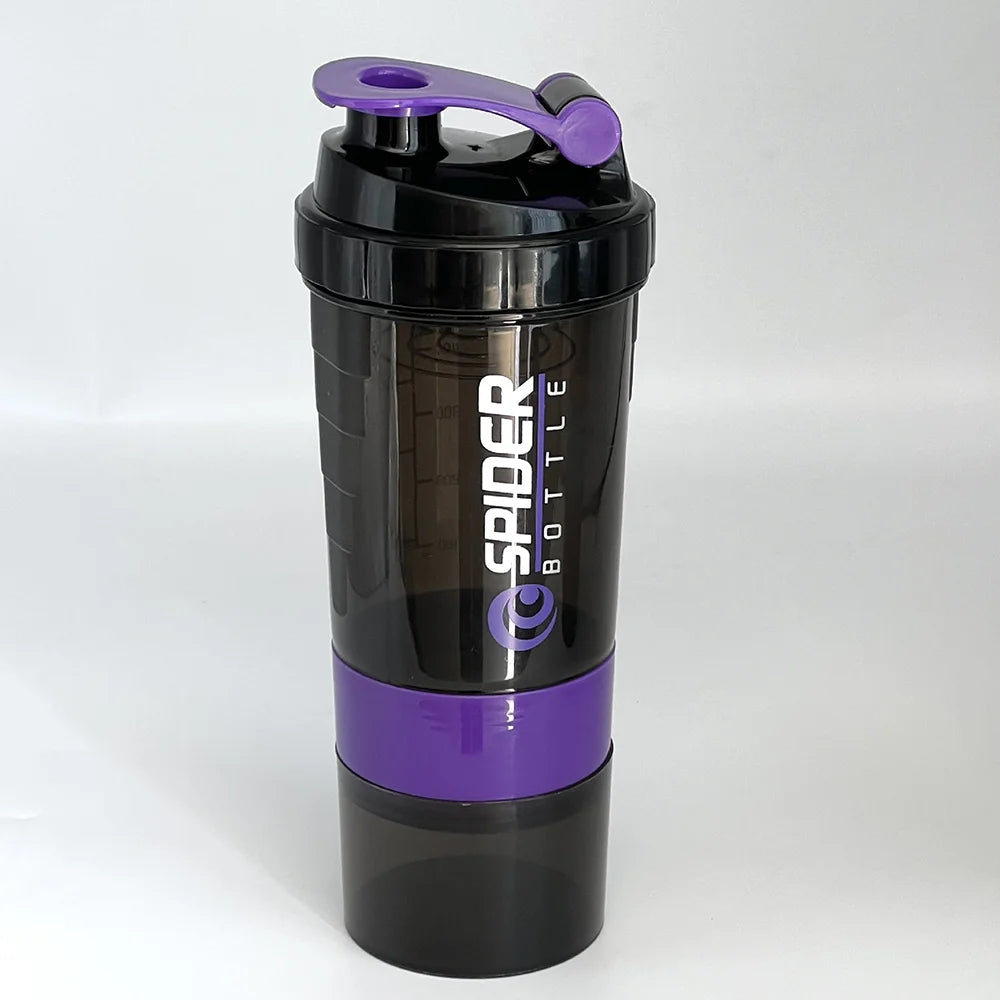 3-Layer Protein Shaker Bottle