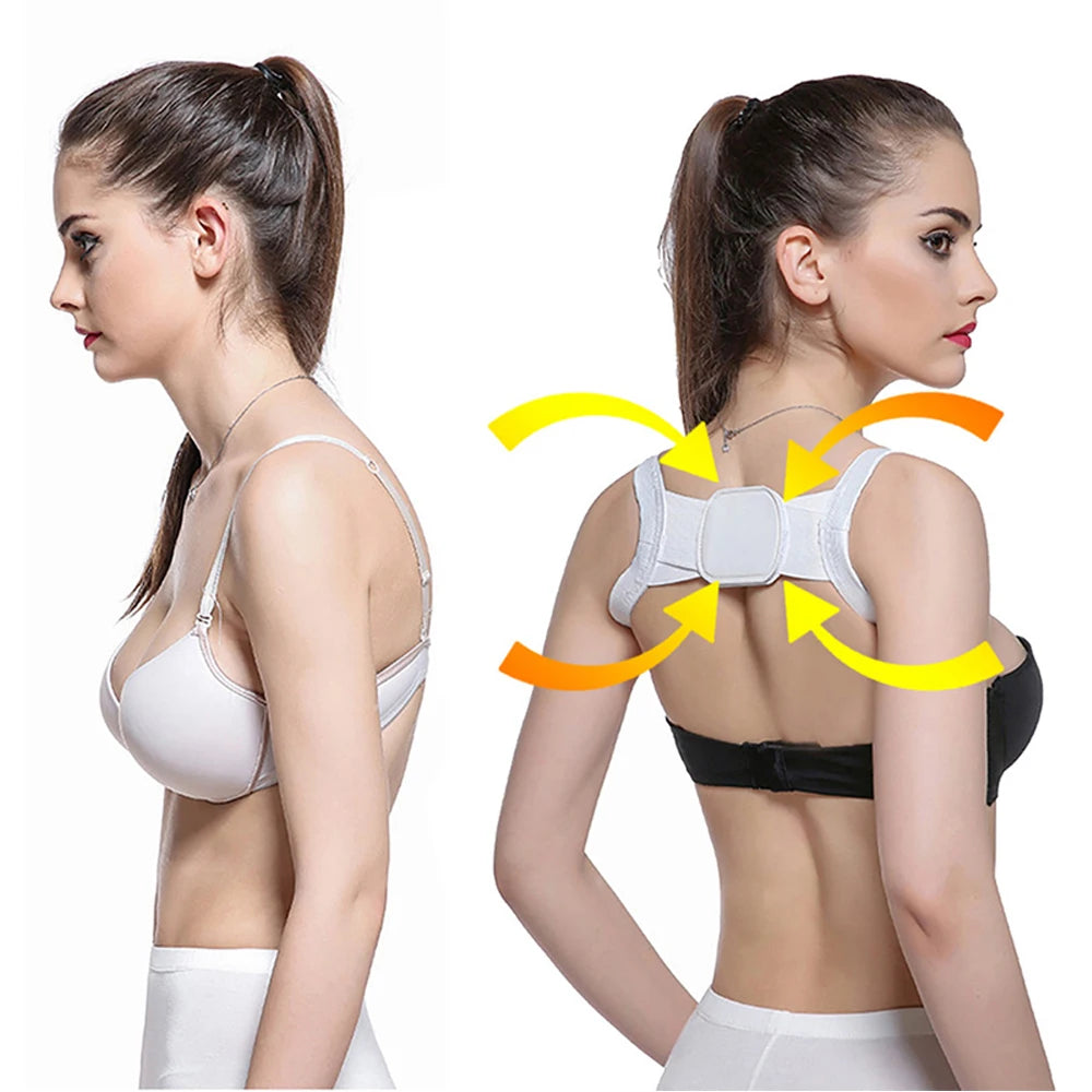Back Posture Corrector Belt Adjustable Shoulder Neck Spine Reshape Body for Column Posture Correction