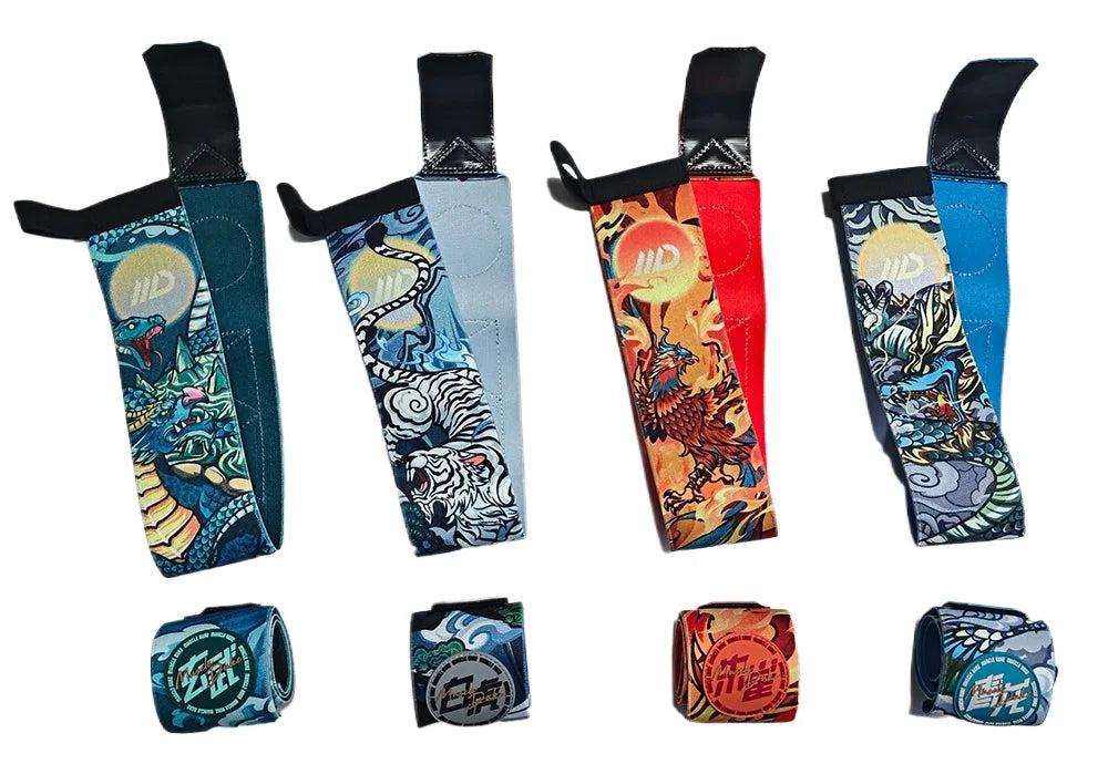 Fitness Wrist Wraps Gym Wrist Guard Sports Bench Press Strength Training Support Straps Powerlifting Weightlifting Wristband