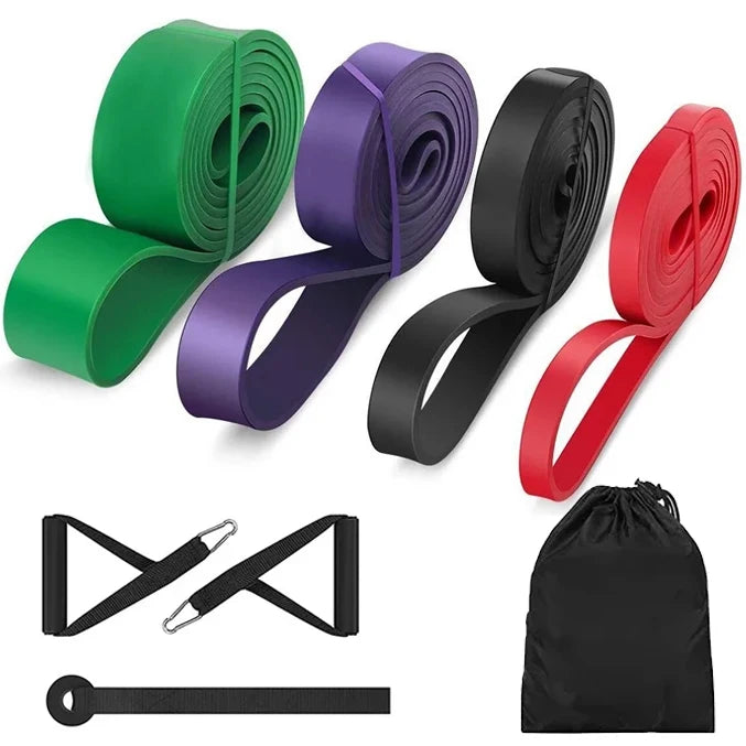 Exercise Resistance Bands Natural Latex Elastic Rubber