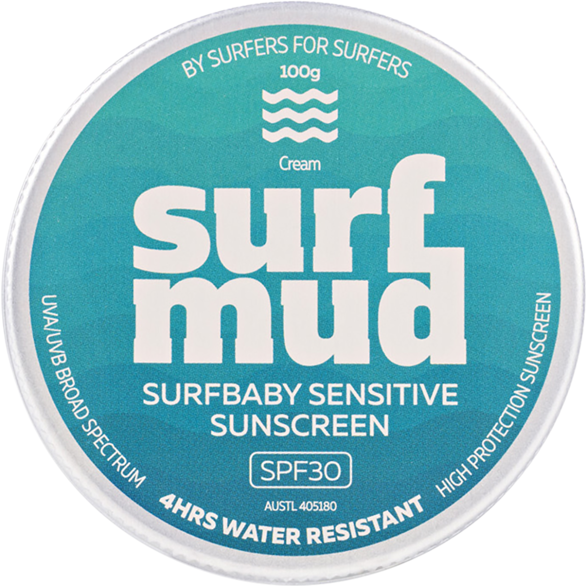 Surfmud Surfbaby Sensitive Sunscreen SPF30 – 100g