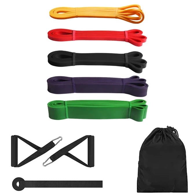 Exercise Resistance Bands Natural Latex Elastic Rubber