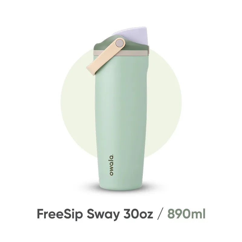Owala Sway Cold cup, stainless steel large capacity carrying cup, insulated spring cover, 960mL/30oz