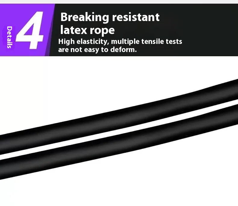 Pilates Stick - Adjustable Fitness Bar for Home Workout, Yoga, Stretching, Core Training - Portable & Elastic Resistance