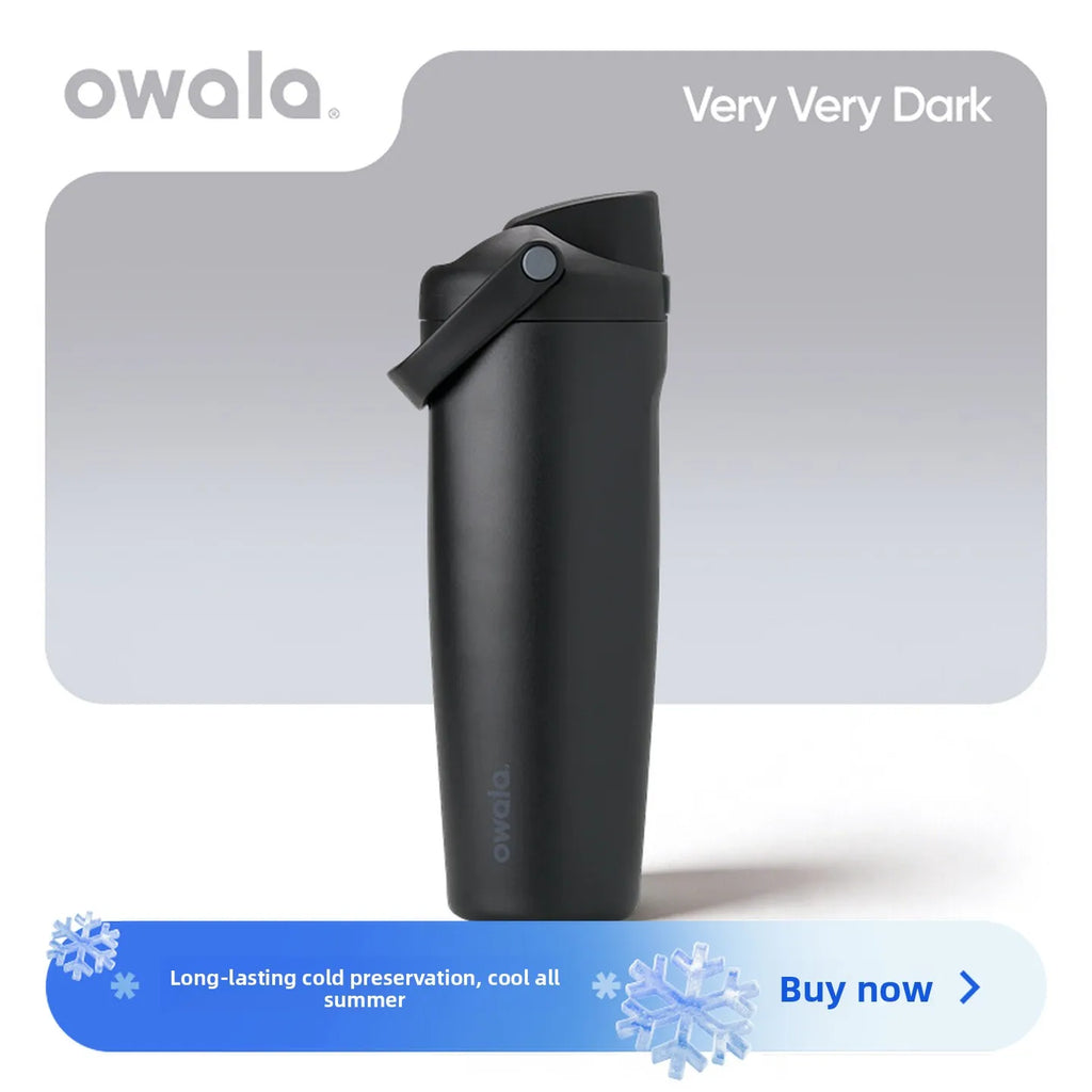 Owala Sway Cold cup, stainless steel large capacity carrying cup, insulated spring cover, 960mL/30oz