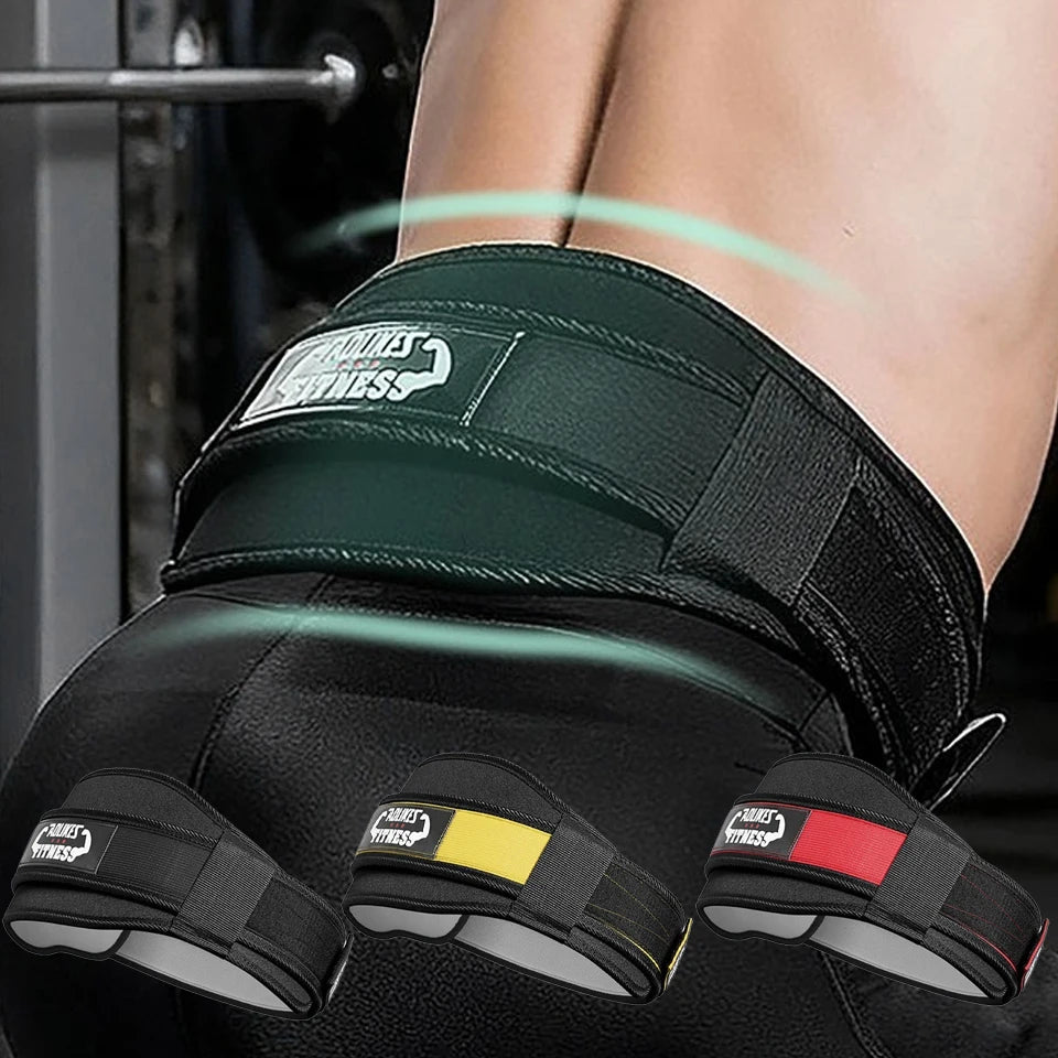 AOLIKES 1PCS New Gym Weightlifting Belt Adjustable Waist Back Support