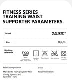AOLIKES 1PCS New Gym Weightlifting Belt Adjustable Waist Back Support